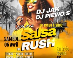 Soirée SALSA cubaine au RUSH Bastille