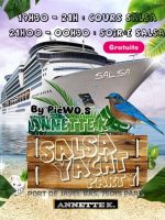 Vendredi / Soiree SALSA YATCH Party sur la Peniche  ANNETTE K.
