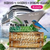 Vendredi / Soiree SALSA YATCH Party sur la Peniche  ANNETTE K.
