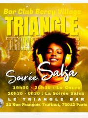 Cours & Soirée SALSA – Triangle Bercy