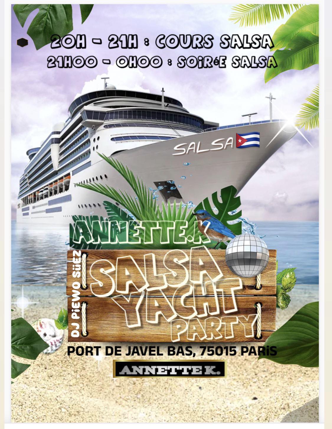 soiree salsa ce samedi soir a paris