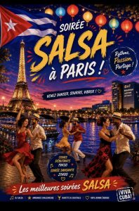soiree salsa paris cours soiree